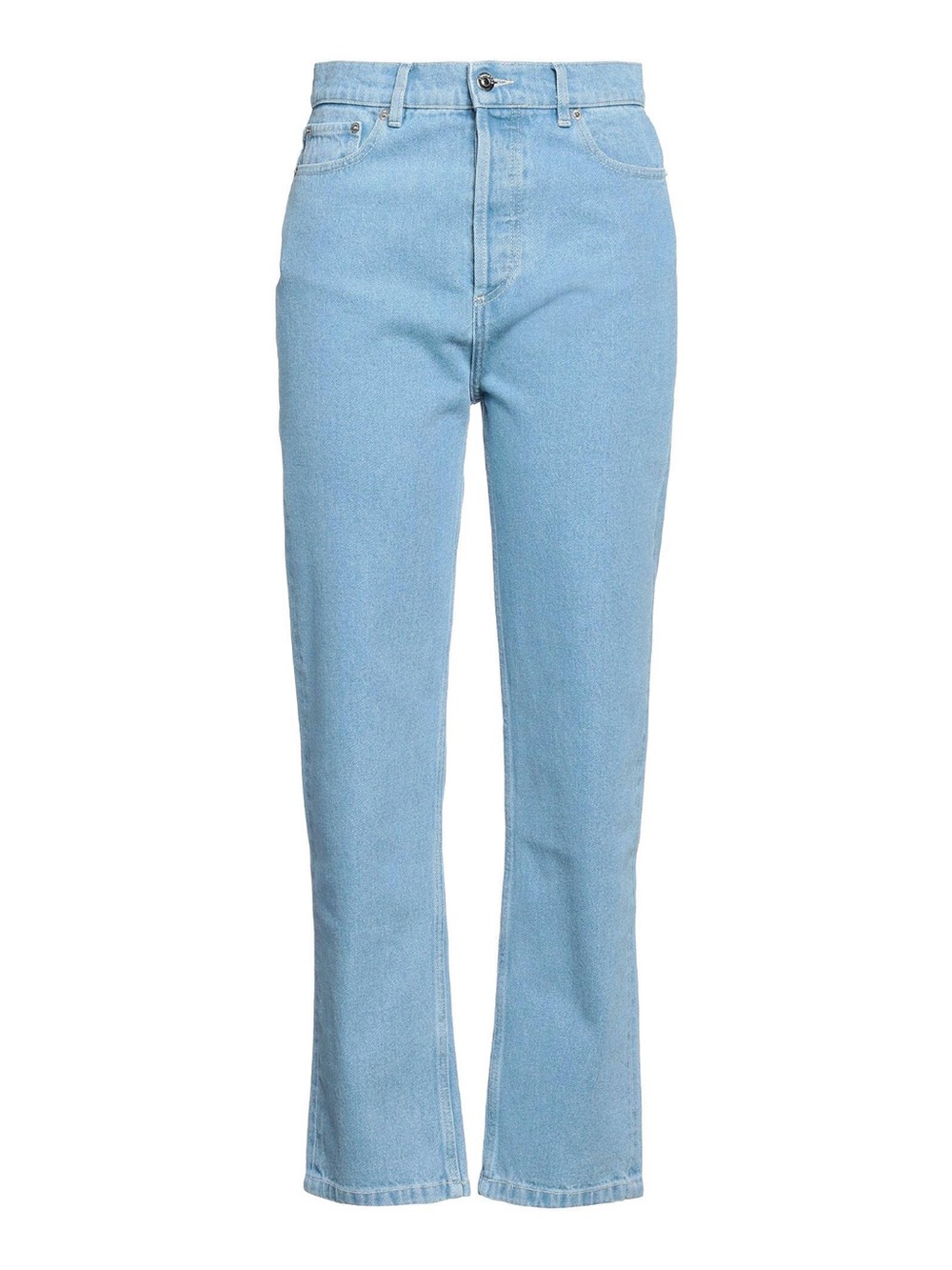 NWT  Nanushka Light Blue High-Rise Straight Jeans Size 26
